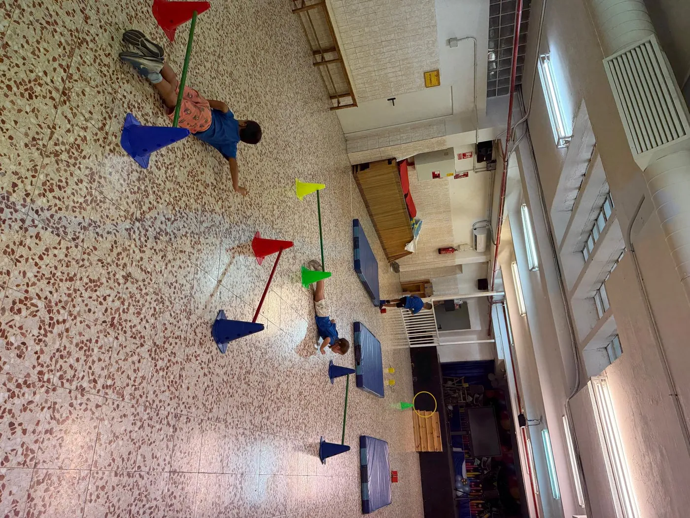 Actividades deportivas y gymkana en el Campamento NSD